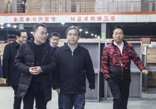 双流区委书记韩轶一行莅临永亨视察调研