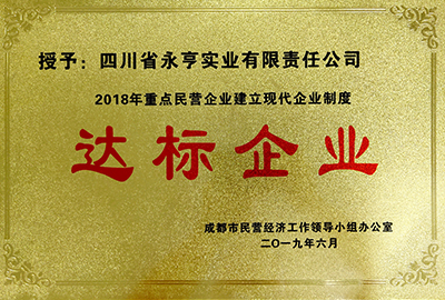 重点民营企业建现代企业
