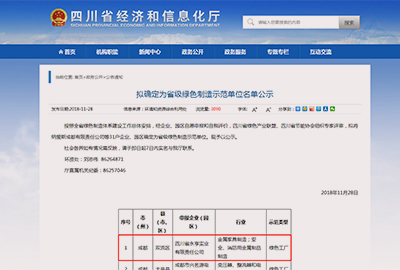 省级绿色工厂