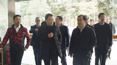 双流区委书记韩轶一行莅临永亨视察调研